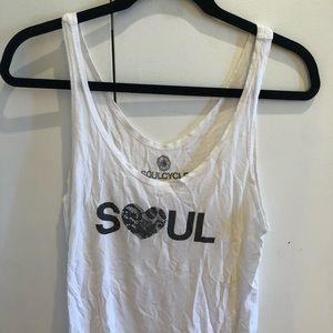 Soul cycle workout tank top